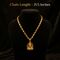 Mahadev Shiva Pendant With Golden Chain (SJPN24)